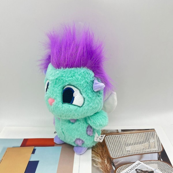 Söt Bibble gosedjur Spirit Animal Toy Collectible Kawaii Plushie Dockor Unik Present till pojkar och flickor Bibble Pink