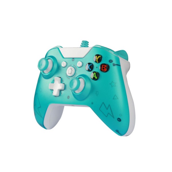 Trådløs controller til Xbox One og Microsoft Windows 10 8 Bluetooth Gamepad til Xbox One/ps3/pc - Lacquer Blue