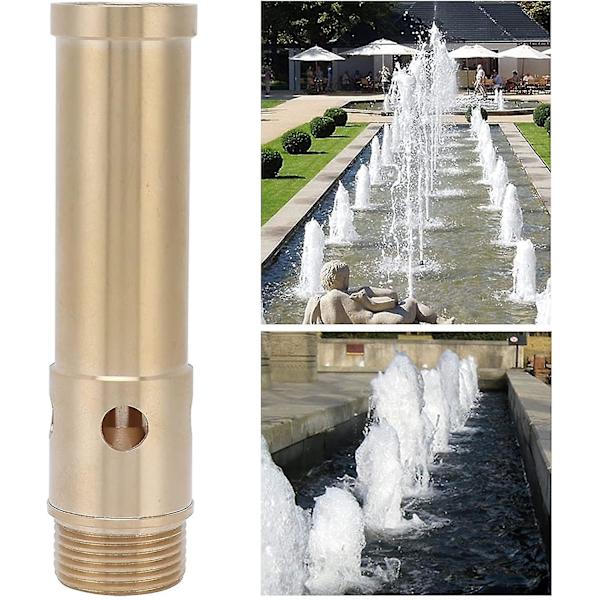 Vaahdottava suihkulähdesuutin, kulutusta kestävä elävä vesi, pitkäaikainen käyttö, vaahtomuovialtaan sprinkleri, puutarhapuisto, virtaava suihkulähdesuutin