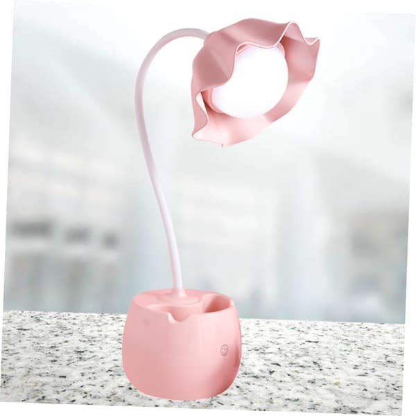 2 stk. bordlampe USB skrivebordslampe studielampe sengelampe LED