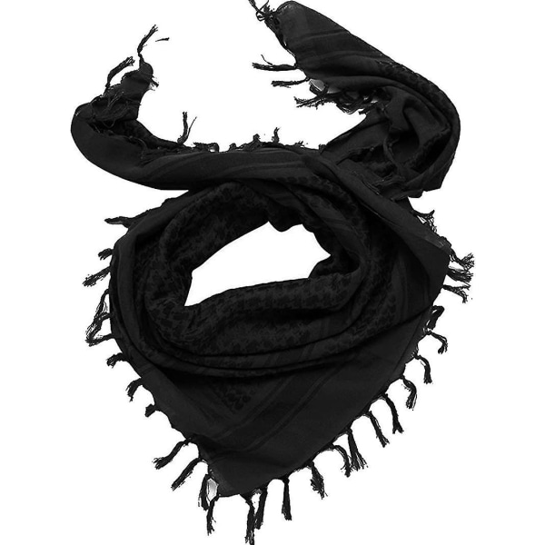 Taktisk ørken Shemagh Keffiyeh Arabisk Tessel Tørklæde
