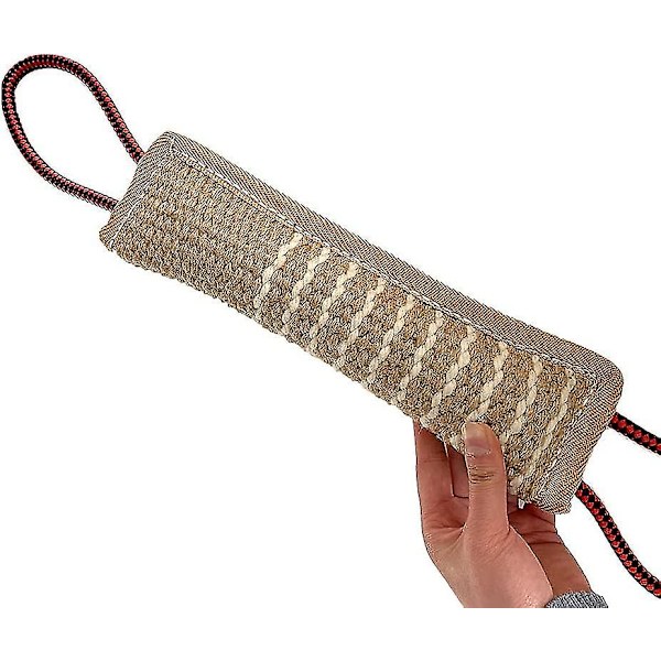 Tuggsticka i form av korv, tuggsticka för hundar, tuggsticka för hundar mjuk, 2 stycken 30 cm tuggsticka för hundar, tuggsticka med två öglor Hy