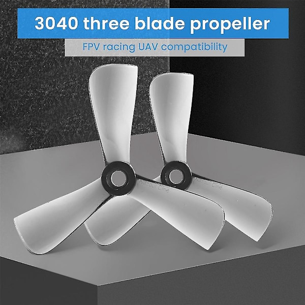 2 par til Nazgul 3040 3-bladet propel til Banshee / Cinewhoop Fpv Drone Rc Dele Hy