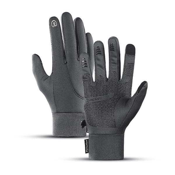 Comfyhands - Termiske hansker, Comfyhands vinter touchscreen hansker for menn og kvinner L Gray