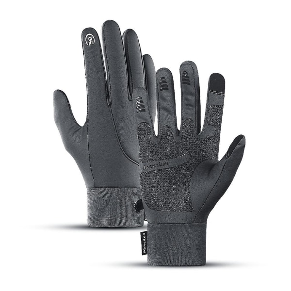Comfyhands -termiske Handsker,comfyhands Winter Touchscreen Handsker Til Mænd Kvinder XL Gray