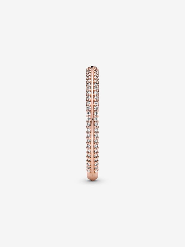 Pandora - P ME Pavé Ring - 14k rosegullbelegg Circumference: 58mm