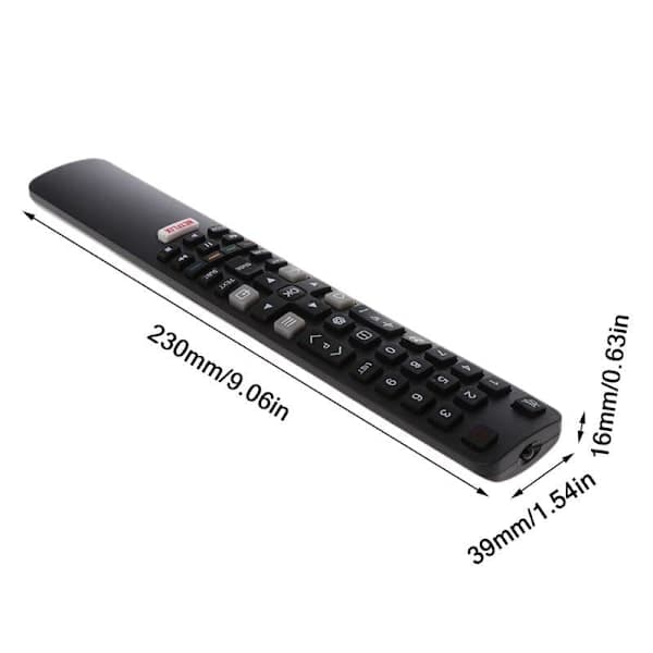 Fjernbetjening ARC802N til TCL smart TV Sort M