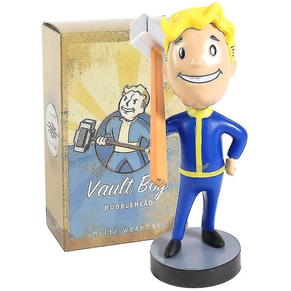 Fallout Vault Boy Bobble Head Dockfigur PVC Figur Samlarobjekt Leksaker 7 Stilar D Melee Weapons