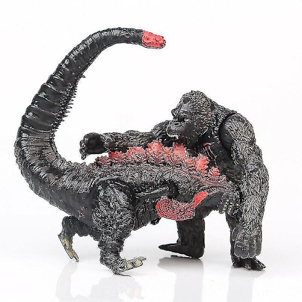 8 Godzilla vs. King Kong legetøjsmodeller, King of Monsters legetøj, bevægelig dukke modellegetøj, drengelegetøj