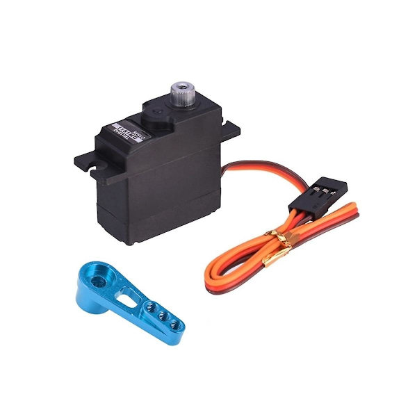 18g 3,5 kg metallväxel digital servo och servoarm -1181mg för 144001 144007 124007 124019 Rc biluppgradering