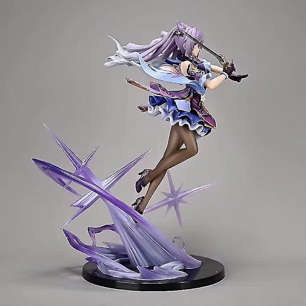 26cm Genshin Impact Anime Figur Keli Keqing Action Figur Samleobjekt
