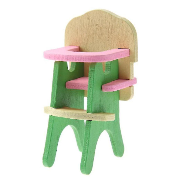 Puu-nukkekoti Miniatyyri Lasten Leikkilelut Lahjat #6
