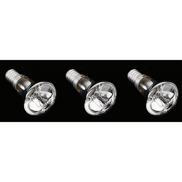 3x R39 Ses E14 Klar Reflektor Spotlight Lava Lampa Ljuspärla Liten Skruv 25w