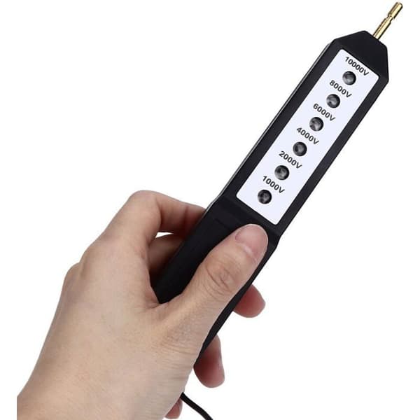 Elektrisk gjerdetester Voltmeter 1000 til 10000V for gjerdeenergigiver, strømtestverktøy
