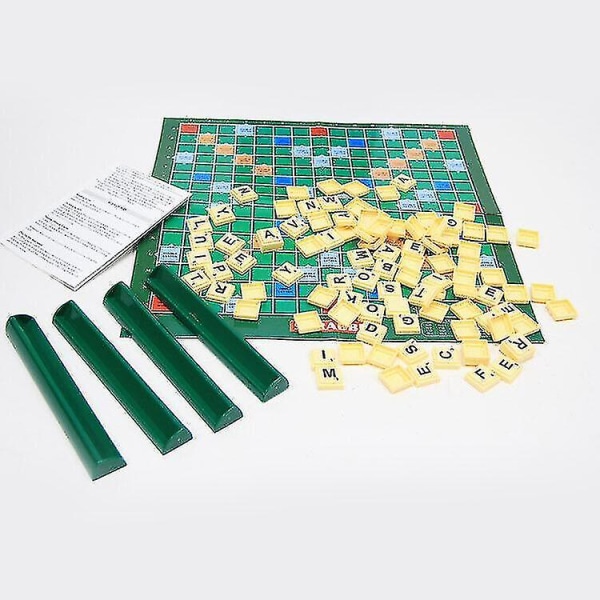 Klassiskt Scrabble brädspel Familj Barn Vuxna Pedagogiska leksaker Pusselspel Present [gratis frakt]