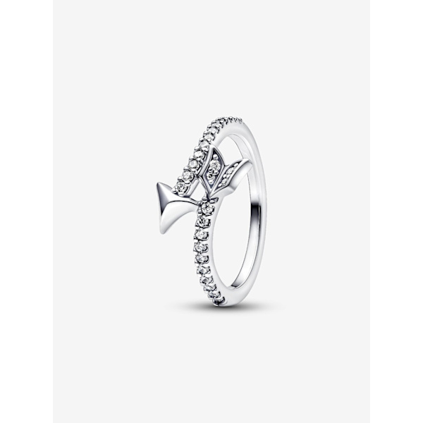 Pandora - Kimalteleva nuolisormus - Sterlinghopea Circumference: 58mm