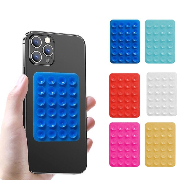 6st phone case Självhäftande fäste, för iPhone & Android case kompatibelt, handsfree mobiltillbehörshållare Fidget Toy