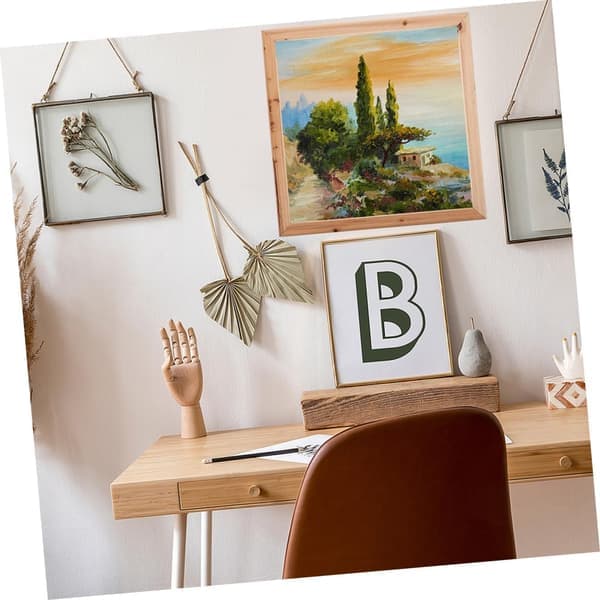 Oljemålningsram 50x50 cm DIY Canvasram för vardagsrum och konstnärsmaterial för studenter