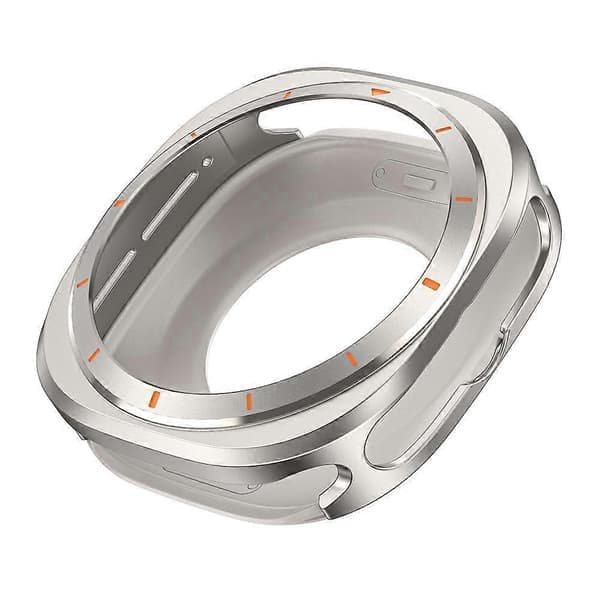 Metallinen PC-kellokotelo Samsung Galaxy Watch Ultra 47mm Titanium Orange -kellolle Titanium Orange