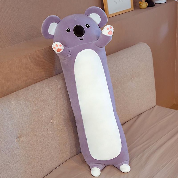 70-130cm pitkä jättiläispanda pehmolelu sylinterimäinen eläintyyny Koala karhu täytetty pehmolelu lapset nukkuvat ystävät lahja panda 70CM