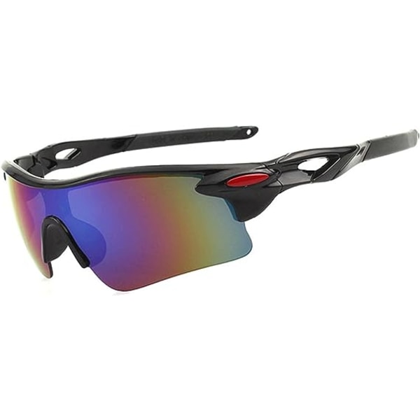 Klassiske sandtætte sportssolbriller personlighed farverige insekt-sikre cykel solbriller udendørs ride briller