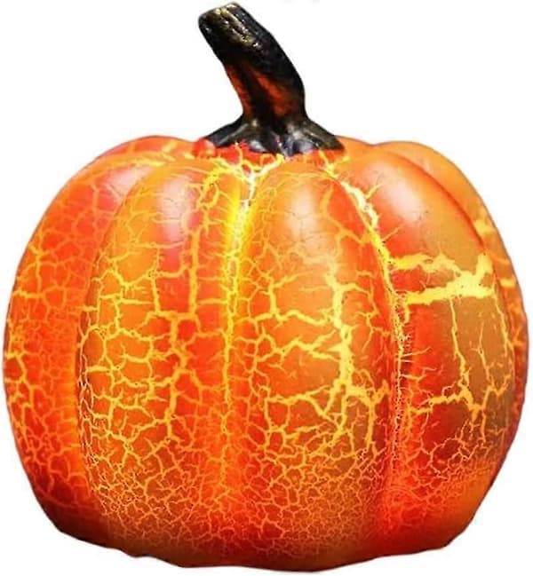 2026 Jack O'Lantern Halloween Harpiks Jack O'Lantern Led Batteridrevet Rund Gresskar Jack O'Lantern Dekor