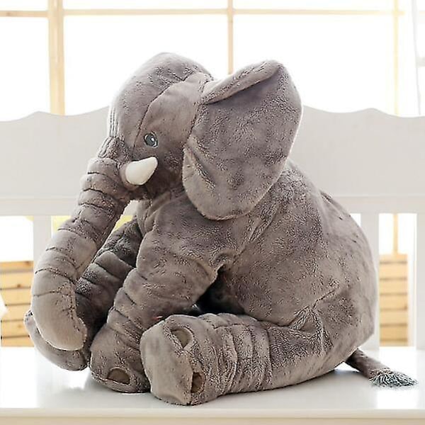 1 st 40/80 cm Stora elefantleksaker Gosedjur Plyschleksaker Baby Leksaker Barn Present Drop Shipping
