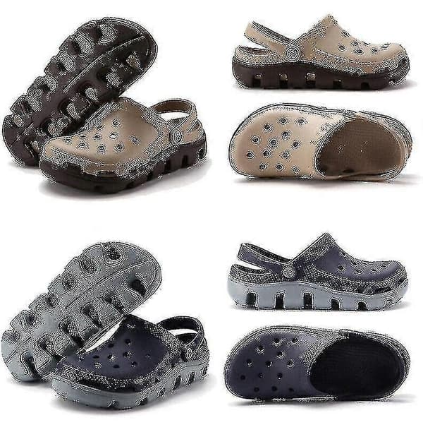 Klassiska Unisex Crocs Tofflor Sommarsandaler Träskor Slip On Skor