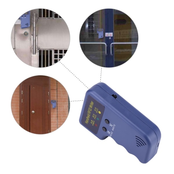 125KHz Håndholdt RFID-skriver/kopierer/leser/duplikator med 10 ID-koder