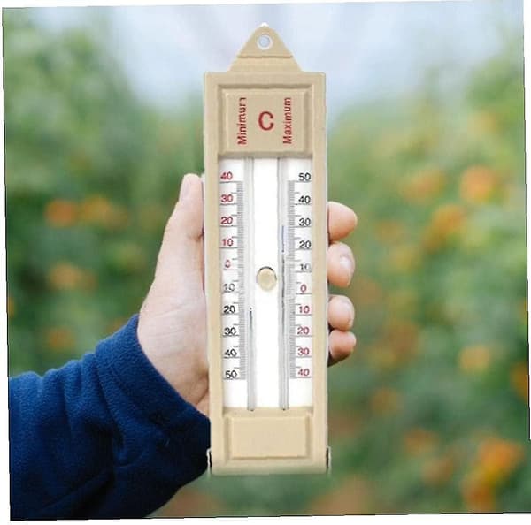 Utendørs plantetermometer - Maks-min digitaltermometer for hage, drivhus, arbeidsplass