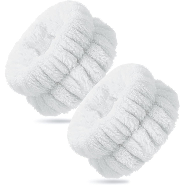 Ansigtsvask Håndledsbind Spa Vask Ansigt Svedbånd Makeup Elastisk Håndled Vask Bånd Absorberende Håndklæde Håndledsbind Håndledsbind