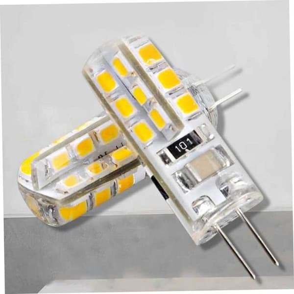 GY6.35 LED-pærer AC/DC 12V Bi-pin Erstatning halogen dæmpbar