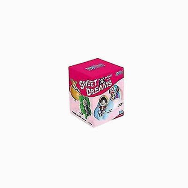 One Piece Anime Sweet Dream Series Blind Box Natlampe Luffy Zoro Nami Sanji Chopper Figurer Led Ornament Overraskelse Legetøj Gave Random 1PC