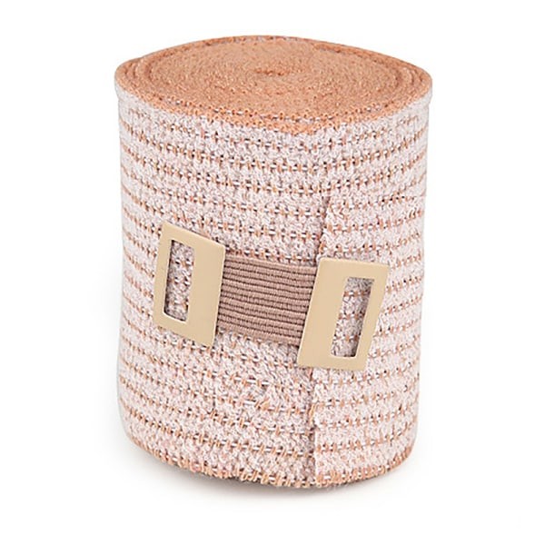 20 stk. Bandageklips Wrap Elastiske Metal Clips Bandage Spænder Rep Brown