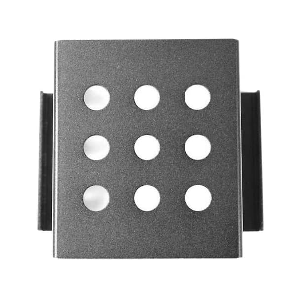 4-bay 3,5 tommer til 2,5 tommer harddisk-caddy intern montering adapterbeslag aluminiumlegering mobil