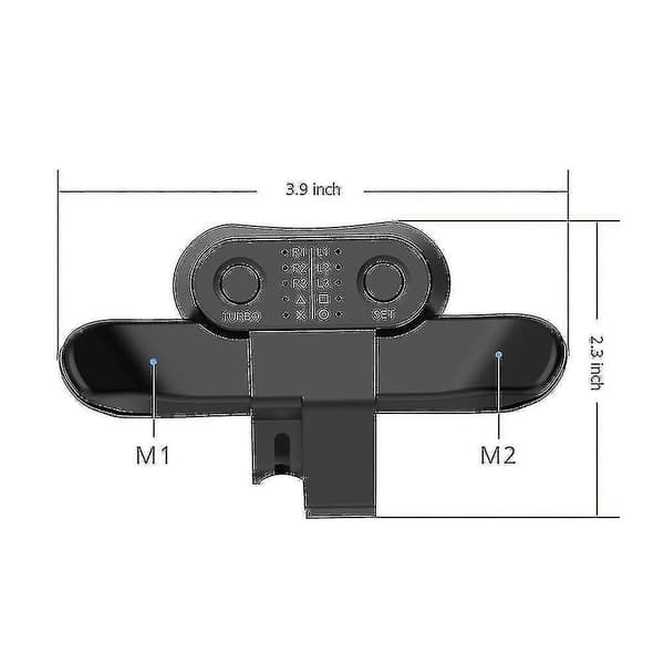 Utvidet Gamepad Tilbake Knapp Vedlegg Kontroller Padler For Ps4 (hy)