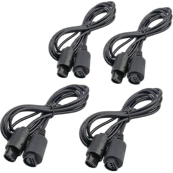 4-pakning 1,8 m N64 forlengelseskabel for Nintendo 64 N64