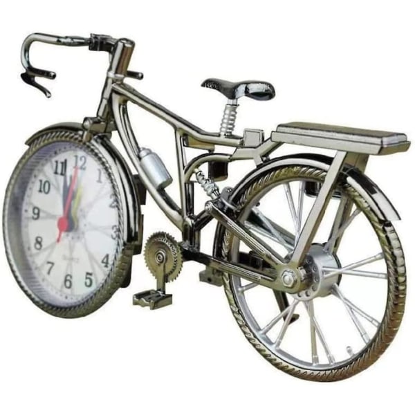 Herätyskello Polkupyöräkello Retro-pöytäkello koristeluun ja ajan asettamiseen