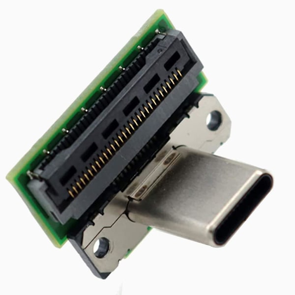 Dock-stik til opladning af USB Type C-stik, kompatibel med Switch-dockingstation, udskiftning af Co Hy