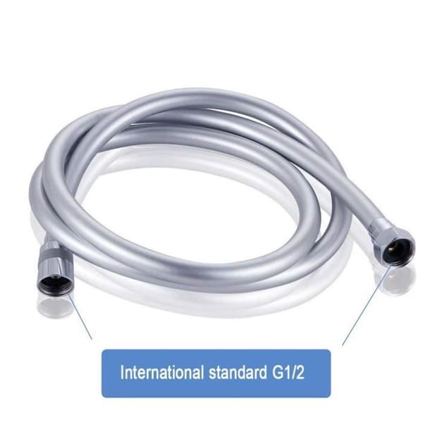 ZVD Anti-Twist Fleksibel Bruseslange - 2m - Vandbesparende - Kromfinish