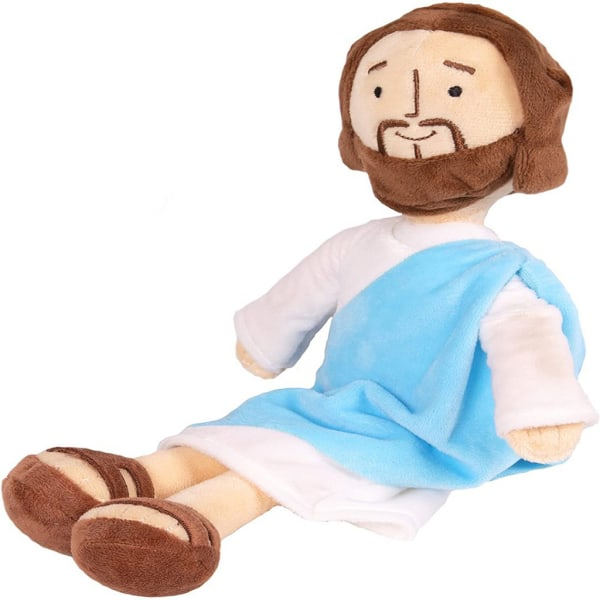 30 cm plysch Jesus-figur för docka, kristen leksak, bekväm sömn för docka, religiös leksak, heminredning, vuxen