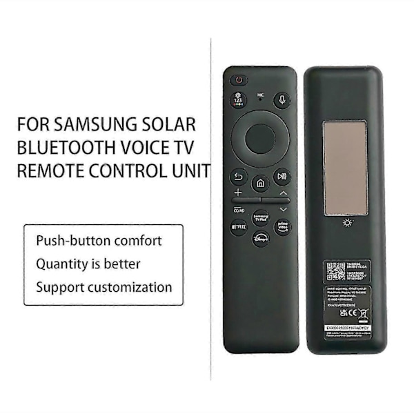 BN59-01432A För Samsung Laddningsbar Solcell Röst TV Fjärrkontroll TM2360E 2023