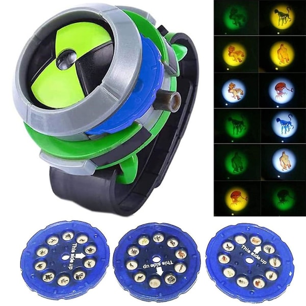 Ben 10 klokkeleker Ben 10 Omnitrix Ben 10 leker Alien Force Ultimatrix for gutter barn Projektor klokke kule ting Morsomme actionfigur leker gaver