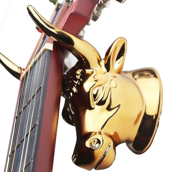 Gitarrhållare Vägg Hängare Tjur Konst Gitarr Ukulele Hängare Gitarr Hängare Vägg Hängare Stativ För Bas
