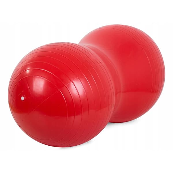Jumppapallo / Pilatespallo pumpulla - Maapähkinä Punainen red