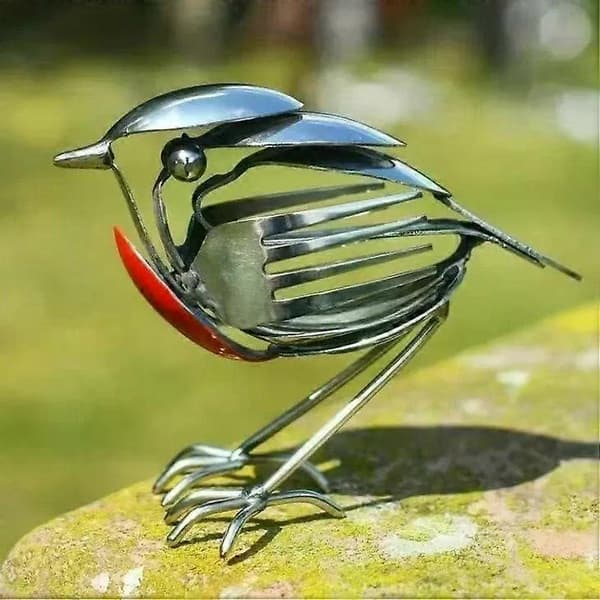 Sheremart Hopewings Fugl, Robin Skrapmetall Kunstskulptur A