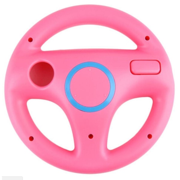 Game Racing -ohjauspyörä Nintendo Wii Mario Kart -kaukosäätimelle 1 Pc Pink