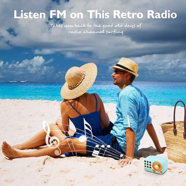 Retroradio Bluetooth-kaiutin, Vintage Radio Greadio FM-radio