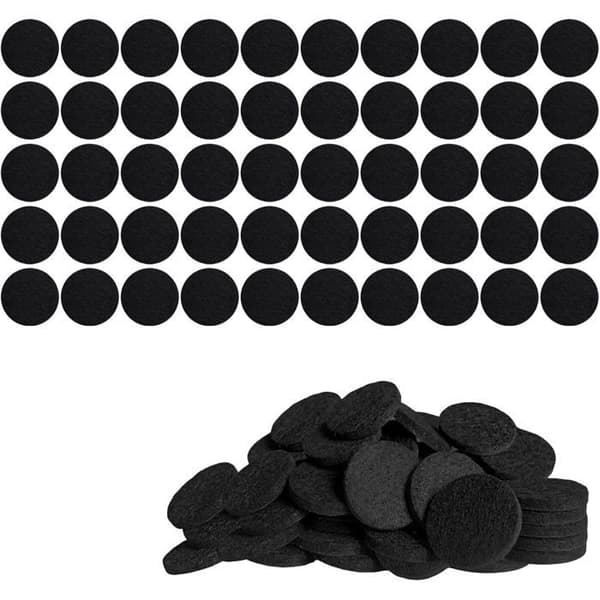 50 stk stolputer, stolbenbeskyttere, puter, filtknotter, stolputer, møbelputer, møbelputer, filtknotter (15mm)