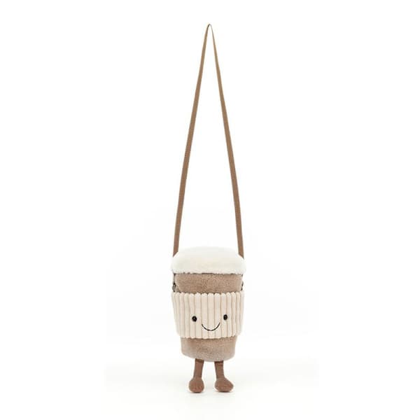 Jellycat 20 cm Amuseables Take Away-Kaffe Mjukdjur